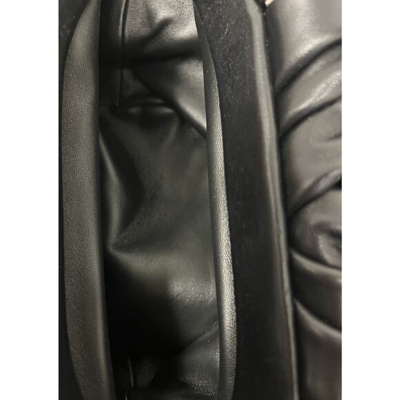 GIVENCHY Black Leather Silver Lock Accent Chain Strap Kenny Shoulder Bag - Picture 16 of 16